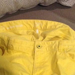 Loft straight leg colored jeans/pants.